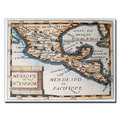 Trademark Fine Art 'Map of Mexico or New Spain 1625' Canvas Art, 18x24 BL00605-C1824GG
